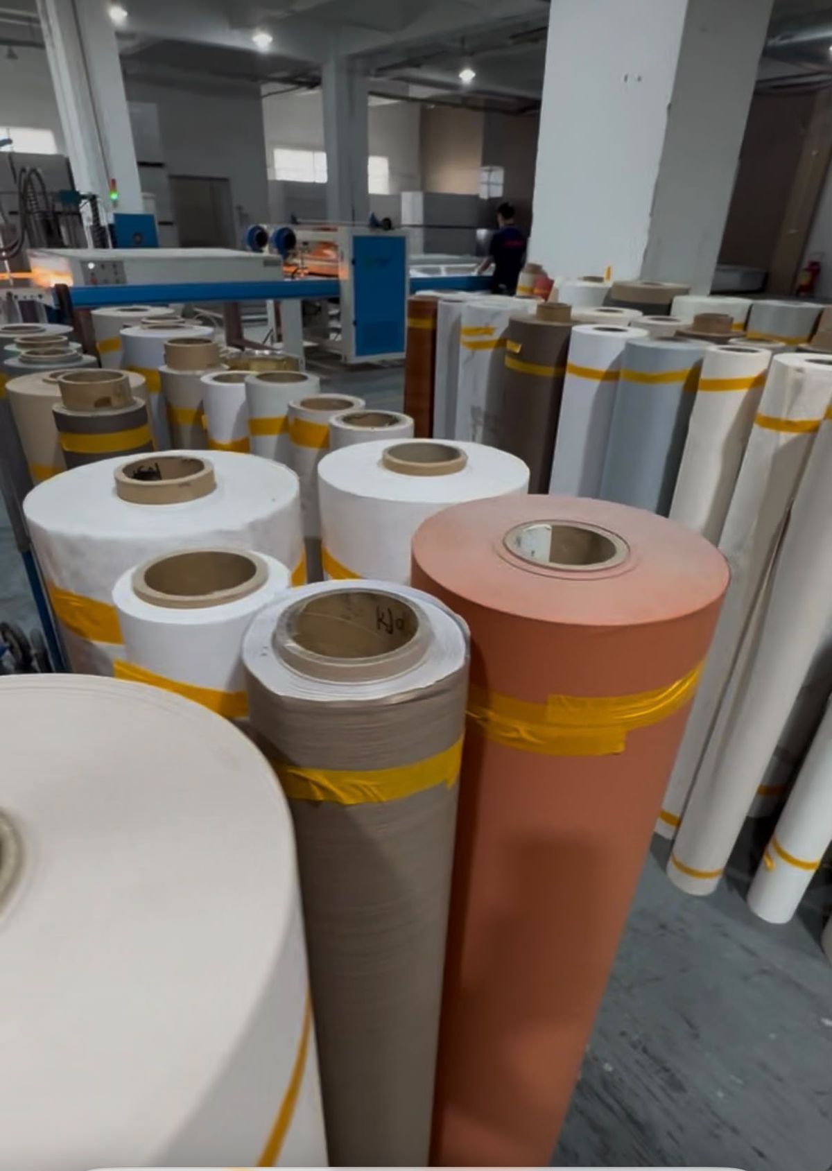 ACP coating rolls in various colours
